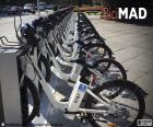 BiciMAD, kamu kiralama hizmeti Madrid şehir bisikletler